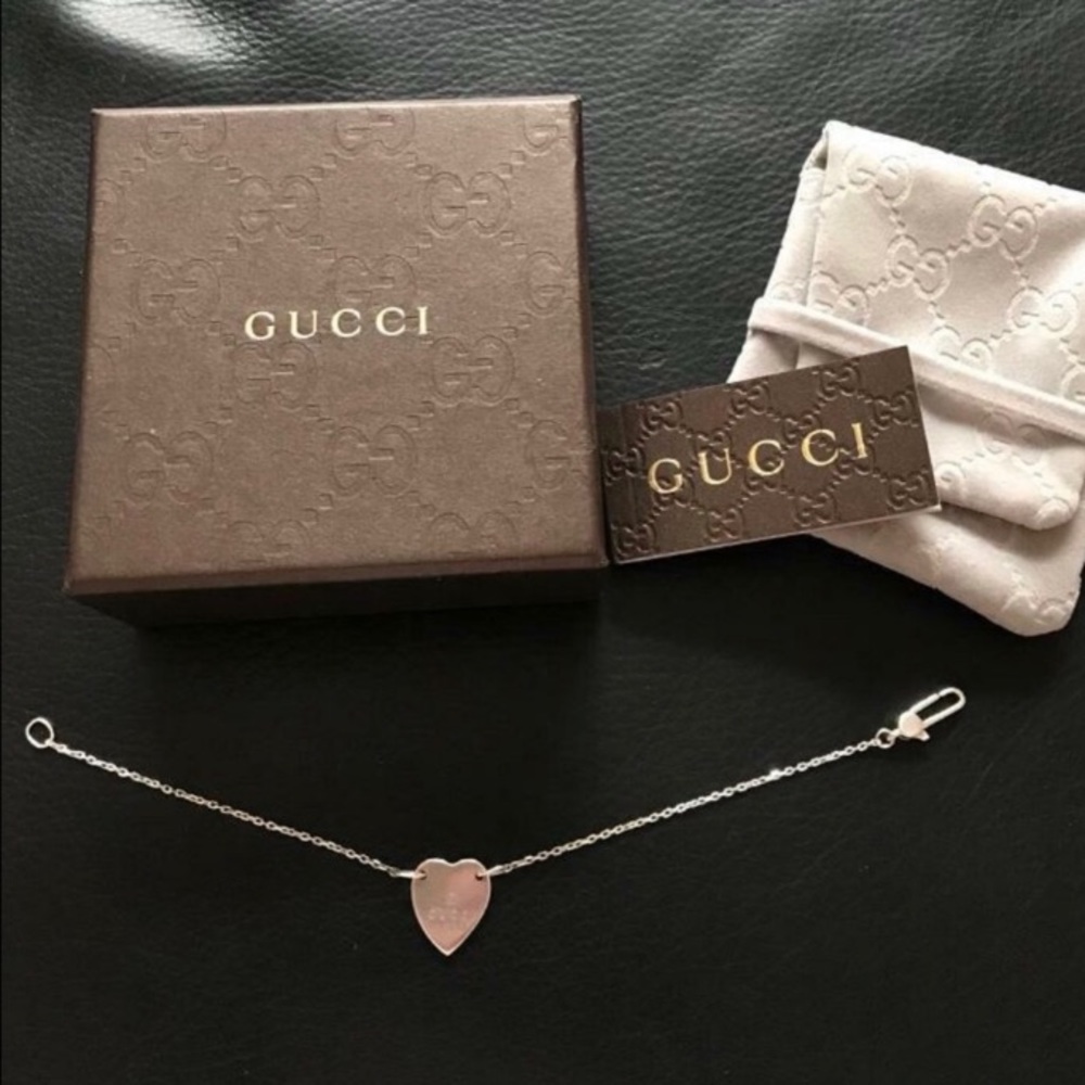 Gucci heart bracelet